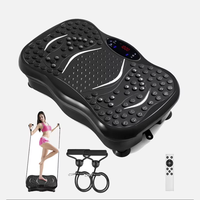 Plateforme vibrante verticale OKIO ABS pour l'amincissement et la perte de graisse abdominale, écologique, pour femmes, usage domestique, vente en gros