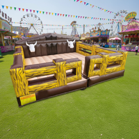 Tapis gonflable Yuedong pour jeux de taureau mécanique, équipement de location pour fêtes et parcs d'attractions