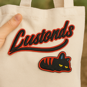 Изготовитель на заказ 3D пуховка одежда с животными вышивка тканые патчи с логотипом теплопередающее железо на - Product Image 2