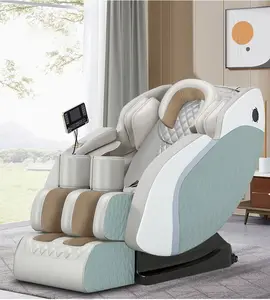Hot Selling Leather Body Relax Massage Chair with Heating System and Bluethoothes Stereo for Home Use and Commercial