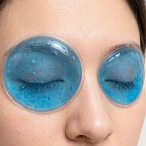 Patch oculaire rafraîchissant en gel <span class=keywords><strong>avec</strong></span> logo personnalisé, compresses chaudes et froides, patch oculaire pour les cernes, masque rafraîchissant, pack de glace - Product Image 2