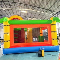 Château gonflable avec toboggan, équipement de terrain de jeu pour enfants, location pour fêtes