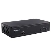 Hellobox V5 Plus Thu Vệ Tinh DVB S2 S2X Tự Động Biss H.265 HEVC Hibox 6 Vệ Tinh TV Receiver IPTV Miễn Phí