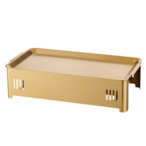 Commercial Barbecue Grill Rectangular Stainless Steel Pan Heat Preservation Function Portable Outdoor Cooking Equipment - Product Image 1