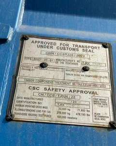 Contenedor usado de 20 pies, 40 pies, 40hq, tarifas de flete para contenedores, envío de contenedores de 40hq, contenedor de exportación de 40hq - Product Image 5