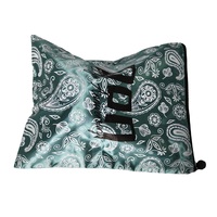 Pochette en Tissu de Soie de Luxe de Haute Qualité, Emballage de Vêtements de Créateur, Sacs à Fermeture Éclair, Sac Anti-Poussière en Satin Personnalisé pour Emballage