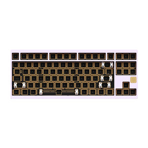 Weikav Lucky80 Kit de <span class=keywords><strong>teclado</strong></span> mecánico de aluminio para juegos Estructura de junta Tri-mode RGB Soporte de intercambio en caliente QMK/VIA <span class=keywords><strong>Teclado</strong></span> Diy - Product Image 1
