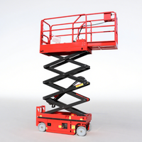 Plateforme élévatrice à ciseaux automotrice JCPROTECH JC-SL1012 10m/12m/14m, élévateur mobile électrique hydraulique, capacité 1000 kg pour la construction