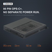 Vente en gros en usine Intel 6e/7e/8e génération i3 i5 i7 Mini OPS PC ordinateur OPS industriel pour mini ordinateur à écran plat interactif