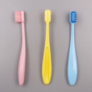 แปรงสีฟันขนนุ่มสำหรับเด็ก ด้ามจับไนลอน ใช้ในบ้าน สำหรับเด็ก - Product Image 3