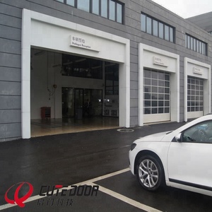 <span class=keywords><strong>Porte</strong></span> de garage de villa électrique automatique en alliage d'aluminium de style moderne Cutedoor QT-10, ignifuge, isolation thermique, réfléchissante, CE - Product Image 2