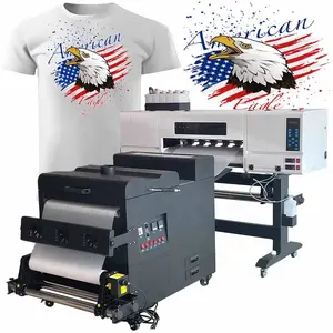 60 cm dual head i3200 a1 dtf impressora dtf impresora 60 cm t-shirt máquina de impressão pet filme impressora para distribuidor