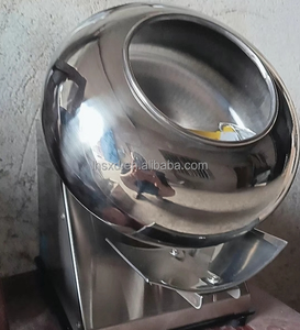 Machine de revêtement de chocolat et de sucre pour noix et cacahuètes, avec fonction de chauffage électrique, pour usage commercial - Product Image 4
