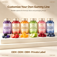 Gummies Protéinés SYC BIO aux Baies Mixtes – Formule de Soutien Quotidien au Bien-être – 60 Unités 180g – Fabrication Personnalisée Marque Privée