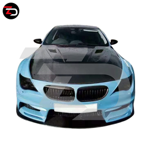 Venta de Fábrica: Kit de Carrocerí<span class=keywords><strong>a</strong></span> Estilo ZD, Parachoques, Capó, Faldones Laterales y Alerón para <span class=keywords><strong>BMW</strong></span> Serie 6 E63 E64 650 630 645 2004-2010 - Product Image 2