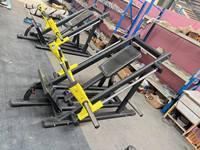 Máquina de press de banca inclinada con carga de placas, equipo de gimnasio de alta resistencia, equipo de fitness para remo lineal, remo de barra en T