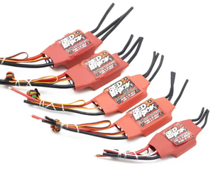 Controlador Electrónico de Velocidad (ESC) de Ladrillo Rojo, 50A/70A/80A/100A/125A/200A, Sin Escobillas, 5V/3A 5V/5A BEC, para Multicóptero FPV, CN - Product Image 2