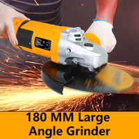 WORKSITE Meuleuses d'angle personnalisées à usage intensif 230mm disque de coupe en métal Meuleuse d'angle professionnelle variable 9 pouces électrique 2000W