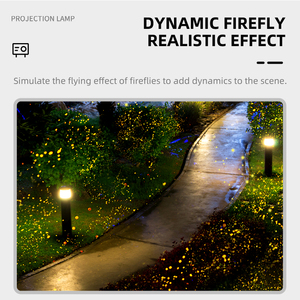 Firefly DMX512 <b>Controlled</b> Outdoor LED Laser Sky Projection <b>Light</b> Waterproof Garden Stage Lighting for Park Atmosphere KTV Magic - Product Image 6