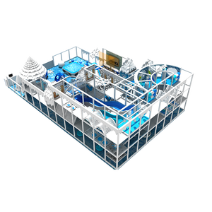 Aire de jeux pour enfants sur le thème des neiges blanches, aire de jeux souple pour bébés, ensemble complet, équipement d'aire de jeux intérieure pour enfants, jeux de rôle commerciaux - Product Image 4