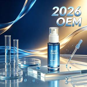 Sérum Facial au Peptide Bleu OEM à Faible MOQ, Essence Hydratante Apaisante pour la Peau, Soin Quotidien Marque Privée pour Vendeurs Transfrontaliers - Product Image 3