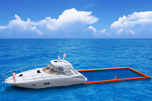 Bơm Hơi Nổi Có Thể Thu Vào Muỗi Lưới Bơi Nước Du Thuyền Biển Hồ Bơi Lớn - Product Image 2