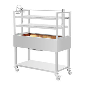 Nuevo diseño profesional de acero inoxidable para exteriores, gran <span class=keywords><strong>Parrilla</strong></span> de <span class=keywords><strong>barbacoa</strong></span> de carbón argentino, <span class=keywords><strong>parrilla</strong></span> de <span class=keywords><strong>barbacoa</strong></span> para acampar Santa María - Product Image 2