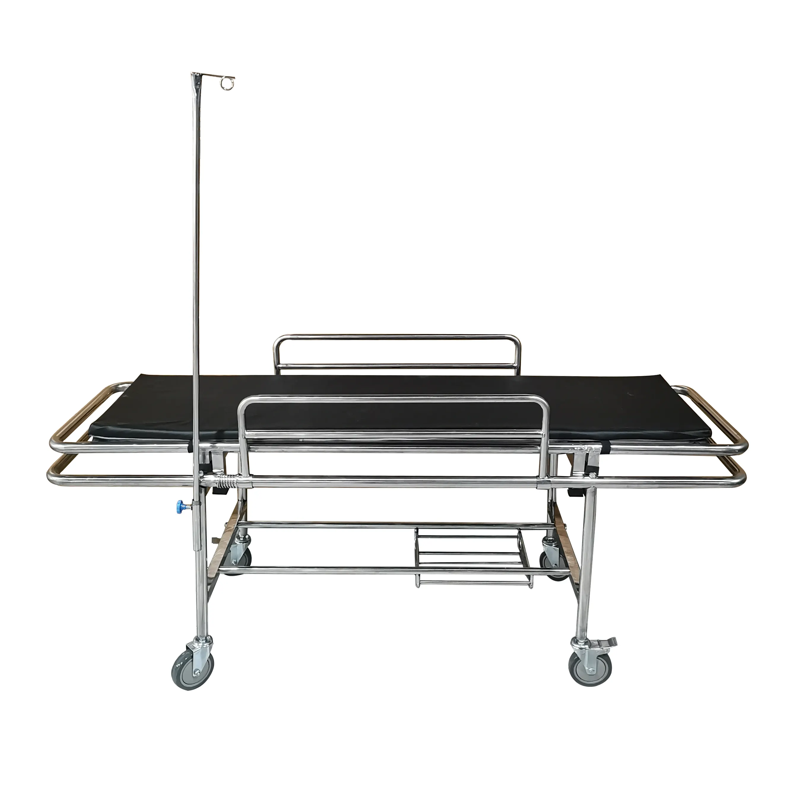 Stainless steel medical patient emergency transfer stretcher trolley cart hospital crash cart