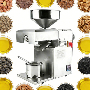 Presse à huile à faible bruit avec boîte de réduction scellée, fonctionnement silencieux, extracteur d'huile commercial pour atelier - Product Image 1