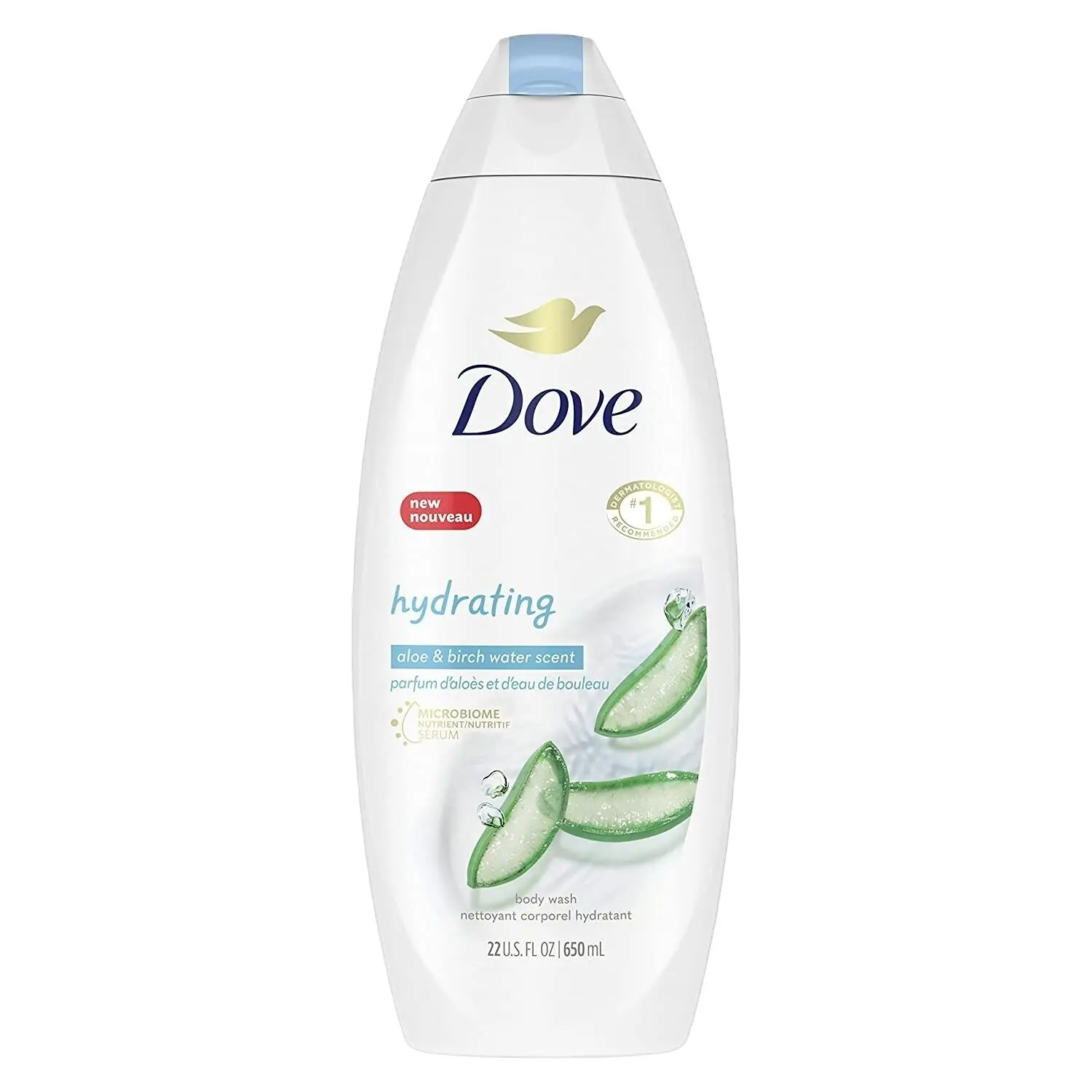 Paquete de 6 Gel de Ducha Dove Body Wash 750ml