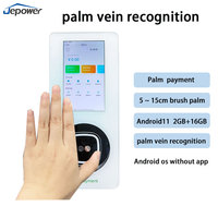 Terminal de paiement biométrique par reconnaissance veineuse de la paume, écran tactile Android, scanner de paume 2G+16G 5.0, en stock