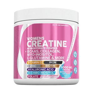 Exercice Inositol Biotine Collagène Soutien Créatine Monohydrate en poudre pour la gestion de l'énergie pour les femmes 269g - Product Image 2