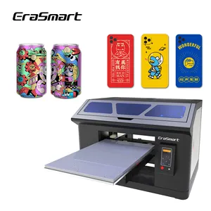 Newest version UV DTF Film A Film B sticker printing 35*45cm UV Flatbed inkjet digital dual xp600 head printer