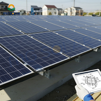 Support de montage de Module Pv, profil en aluminium, système solaire au sol