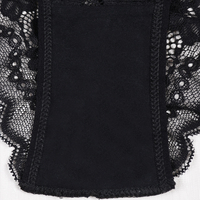6 pièces de bikinis en dentelle pour femmes, sexy, avec culottes transparentes, culottes en dentelle pour femmes, culottes en dentelle à coupe française