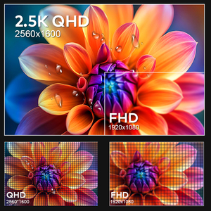 Vente chaude prix de gros Version élargie 2.5K 16:<span class=keywords><strong>10</strong></span> Double câble pour deux écrans portables Triple moniteur d'ordinateur portable - Product Image 4
