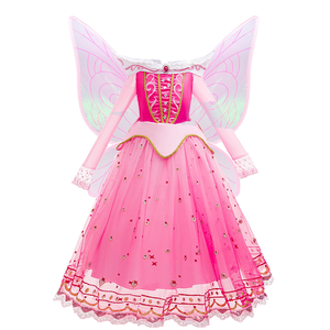 Vestido de Manga Larga para Niñas, Disfraz de Princesa Aurora, <span class=keywords><strong>Bella</strong></span> <span class=keywords><strong>Durmiente</strong></span>, para Cumpleaños, Carnaval, Halloween, Cosplay, Película de Televisión - Product Image 1