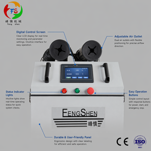Purificateur d'échappement portable CE ISO9001 FS pour véhicules, machine d'extraction par filtration 1.1kW, efficacité 99.6%, pour garage, Gazole 127mm*1.5m - Product Image 4
