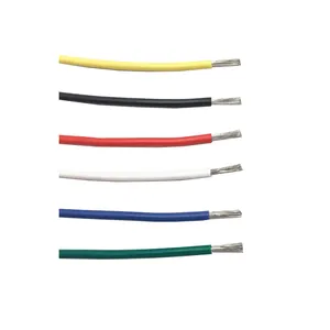 SY UL3132 28AWG 7/0.12mm O.D.1.13mm High Temperature Flexible Silicone Wire Cable