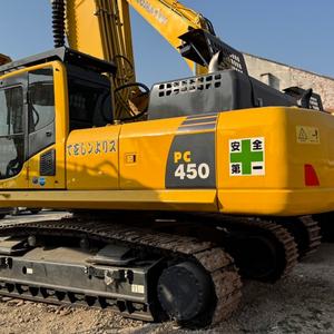 Livraison rapide, Komatsu450-8 d'occasion, 45 tonnes, moteur d'origine, PLC, boîte de vitesses, pompe, composants hydrauliques, excavatrice d'occasion, EPA, vente flash - Product Image 6