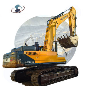 Hot Selling Used Hyundai 485L Excavator 485lvs <b>Earth</b> <b>Moving</b> <b>Machine</b> with Core Components Engine Motor Pump Crawler <b>Moving</b> Type - Product Image 1