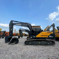 Vente Flash : Excavatrice Hydraulique d'Occasion HYUNDAI 220HD 22 Tonnes Originale pour Projets de Terrassement