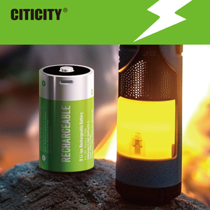 Batería Recargable de Iones de Litio CITICITY 32650 Modelo C105 7400mAh 1.5V con Cargador USB, 6.9 Horas de Carga, 1200 Ciclos Largos - Product Image 5