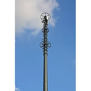 Antena de comunicación de 30 m, poste autoportante, Wifi, Torre de Telecomunicaciones, célula de acero, 40m, 30 metros, Torre monopolo
