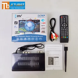 Indonesia in stock Set top box TV digitale ricevitori terrestre 1080P H.264 DVB T2 ricevitore USB DVB-T2 STB