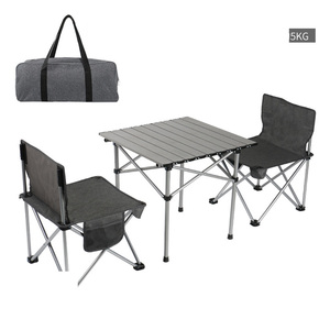 Tavolo Pieghevole da Esterno, Tavolo con <span class=keywords><strong>Sedie</strong></span> per Campeggio e Barbecue, Nessun Ordine Minimo - Product Image 5