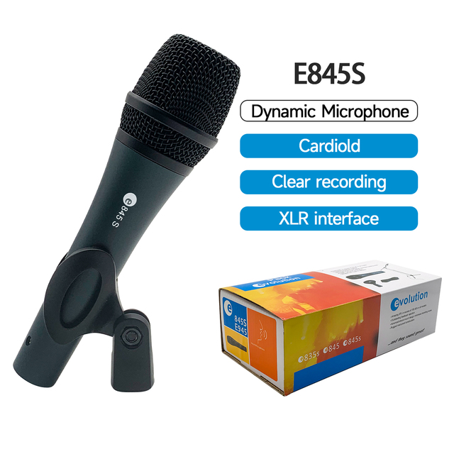 Professional Dynamic Karaoke Microphone Handheld Wired Microphone for Karaoke KTV