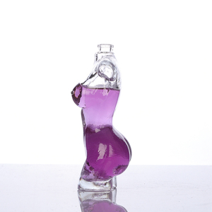 Flacone <span class=keywords><strong>di</strong></span> Profumo da <span class=keywords><strong>Donna</strong></span> dal Design Unico da 100ml, Bottiglia Vuota in Vetro - Product Image 3