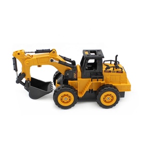 Excavatrice RC <span class=keywords><strong>de</strong></span> <span class=keywords><strong>chantier</strong></span> à l'échelle 1:32, 2,4 GHz, 5 canaux, <span class=keywords><strong>jouet</strong></span> d'ingénierie, cadeau d'anniversaire pour garçons et enfants - Product Image 2