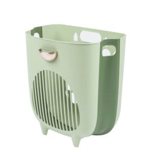Large Plastic Basket High Quality Large Injection Mould Easy To Use Collapsible Plastic Laundry Basket